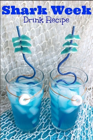 beach shark nautical drink recipe