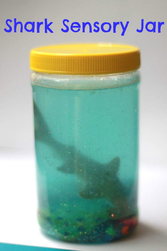 Shark Week Sensory Jar