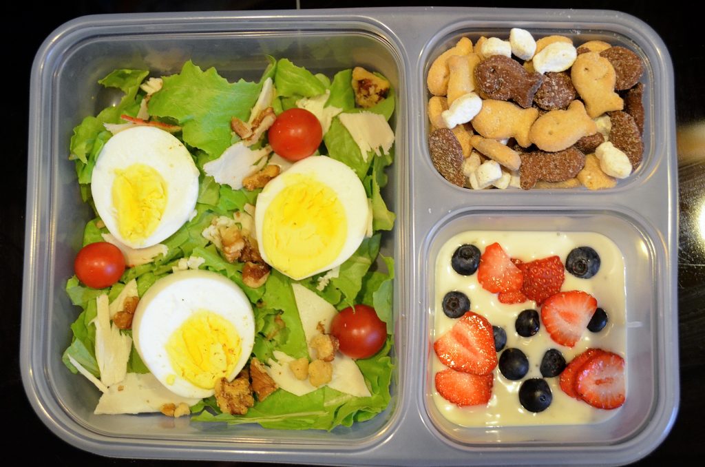 Healthy Salad School Bento Box Lunch