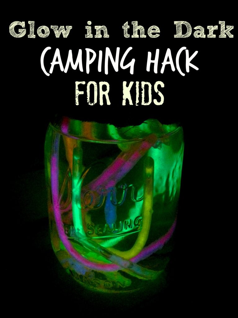 Glow in the Dark Camping Lantern Hack for Kids