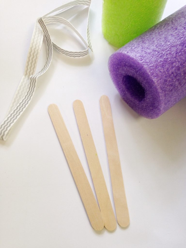 Pool Noodle Popsicle Garland