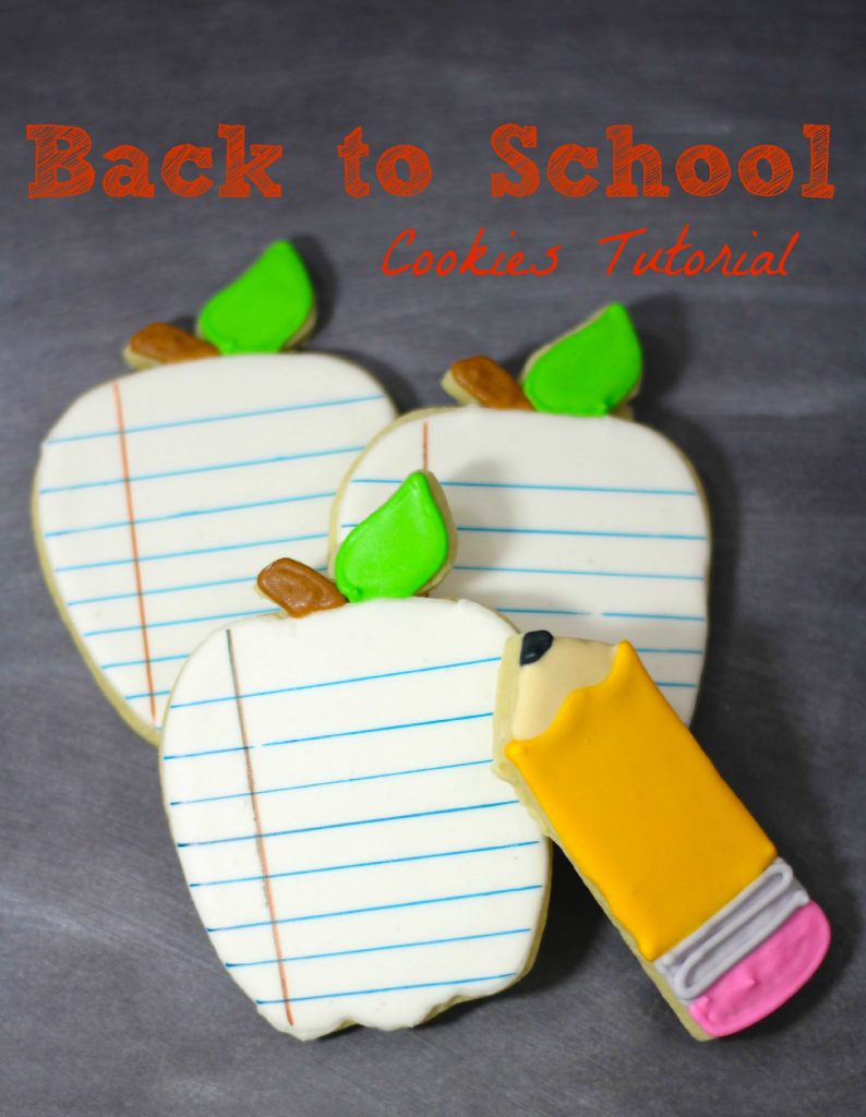 School Notebook Sugar Cookies Recipe