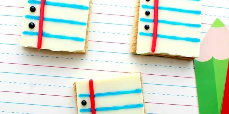 notebook paper smores back to school recipe