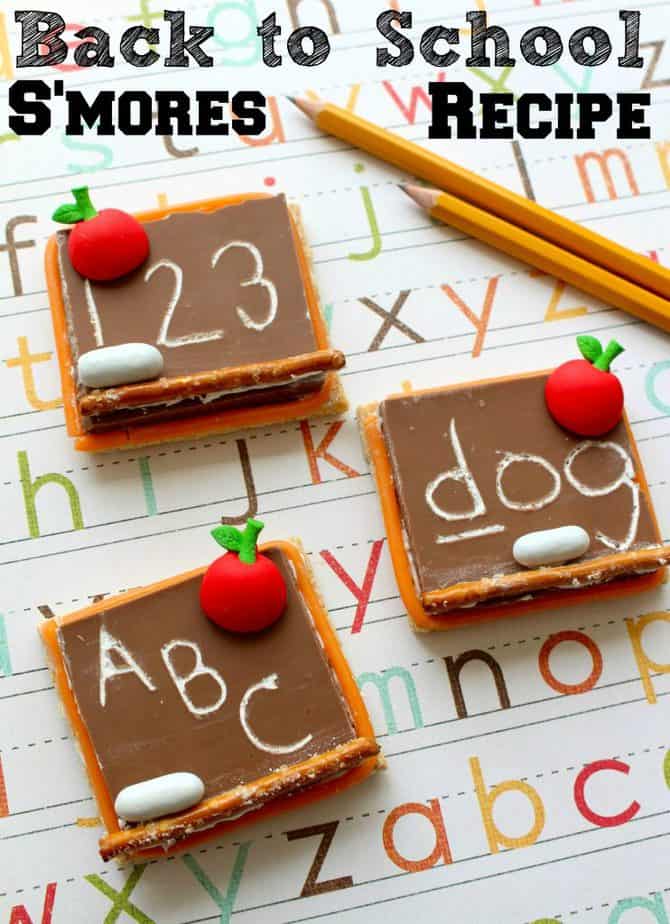 back to school recipe mini chalkboards treats