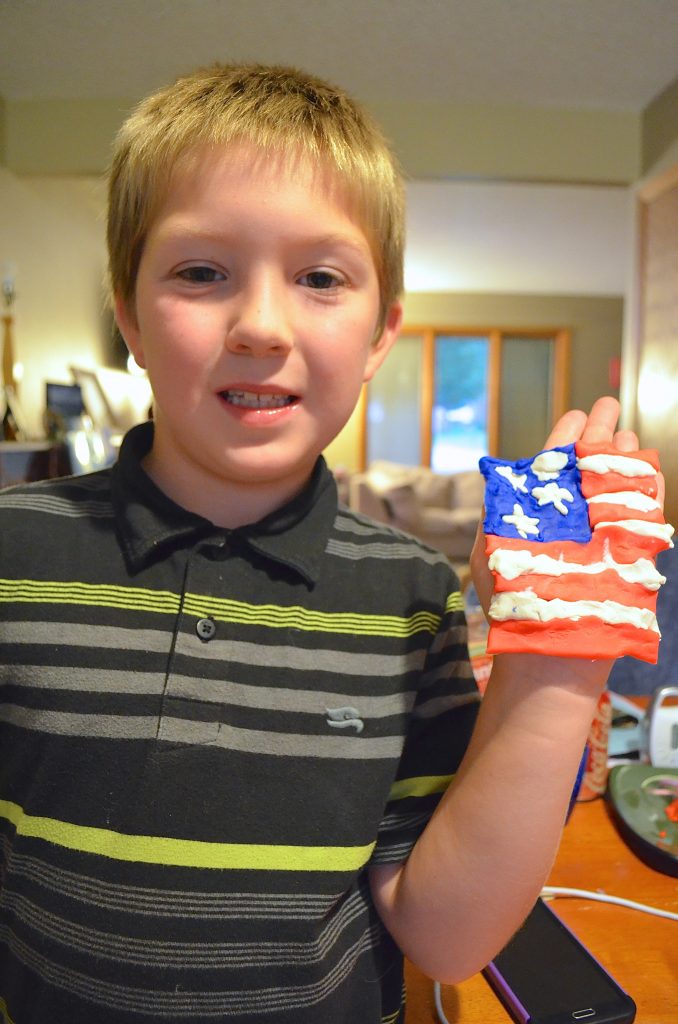 Patriotic Pride with Play-Doh