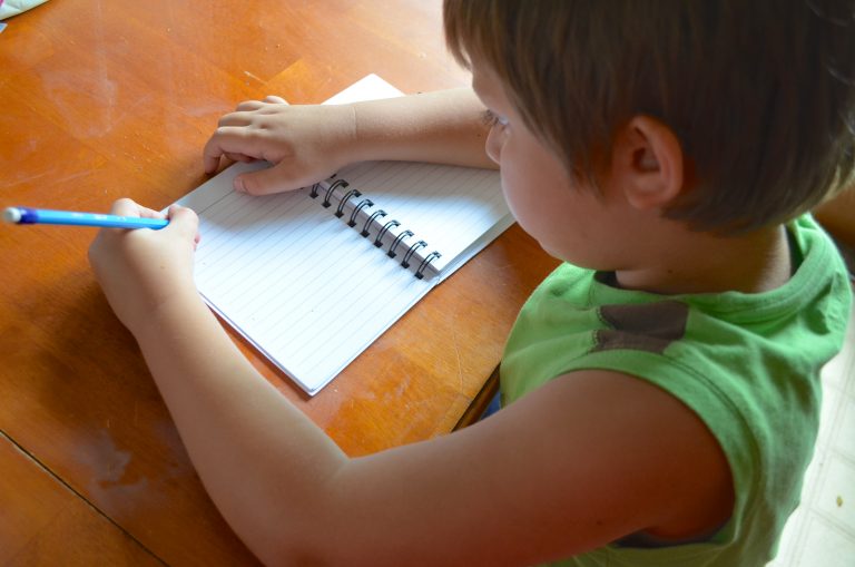 5 FUN Handwriting Activities + DIY Chalkboard Notebook