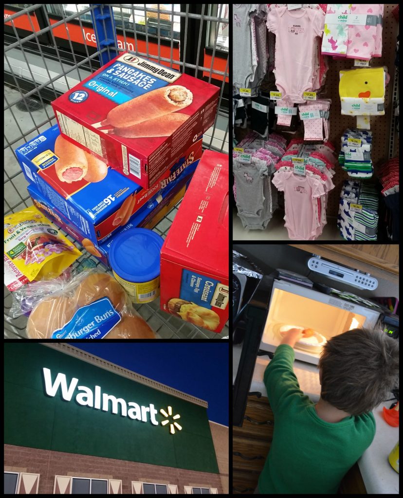 Walmart Quick Meal Collage
