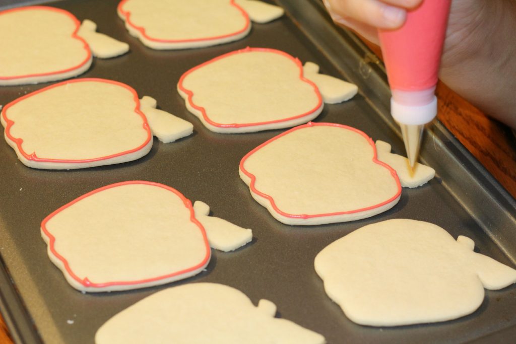 Back to School Apple Cookies Recipe Tutorial