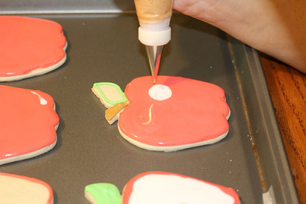 Back to School Apple Cookies Recipe Tutorial