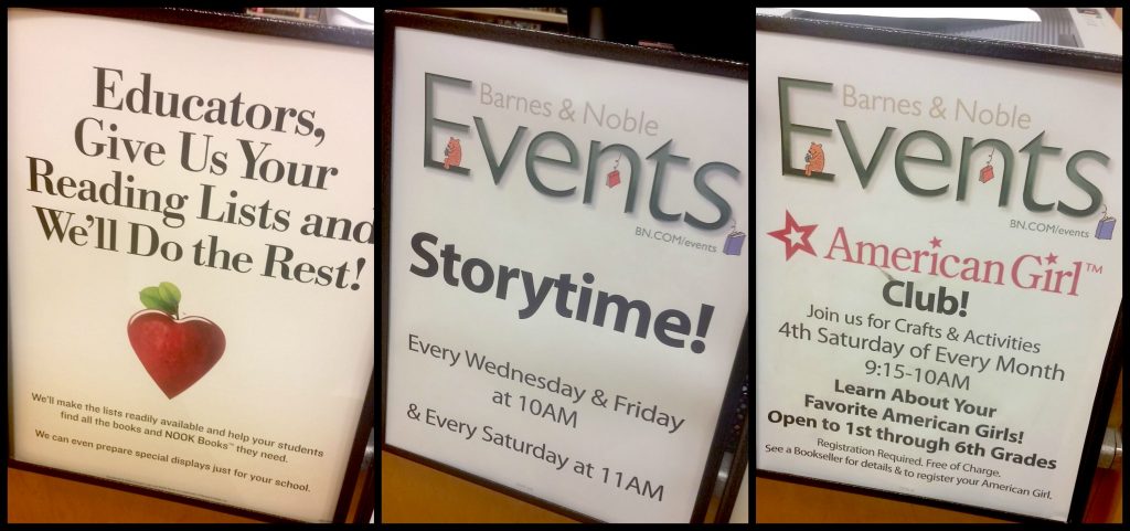 events at Barnes & Noble