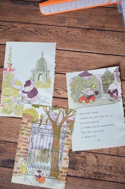 DIY Nursery Children's Book Art Project