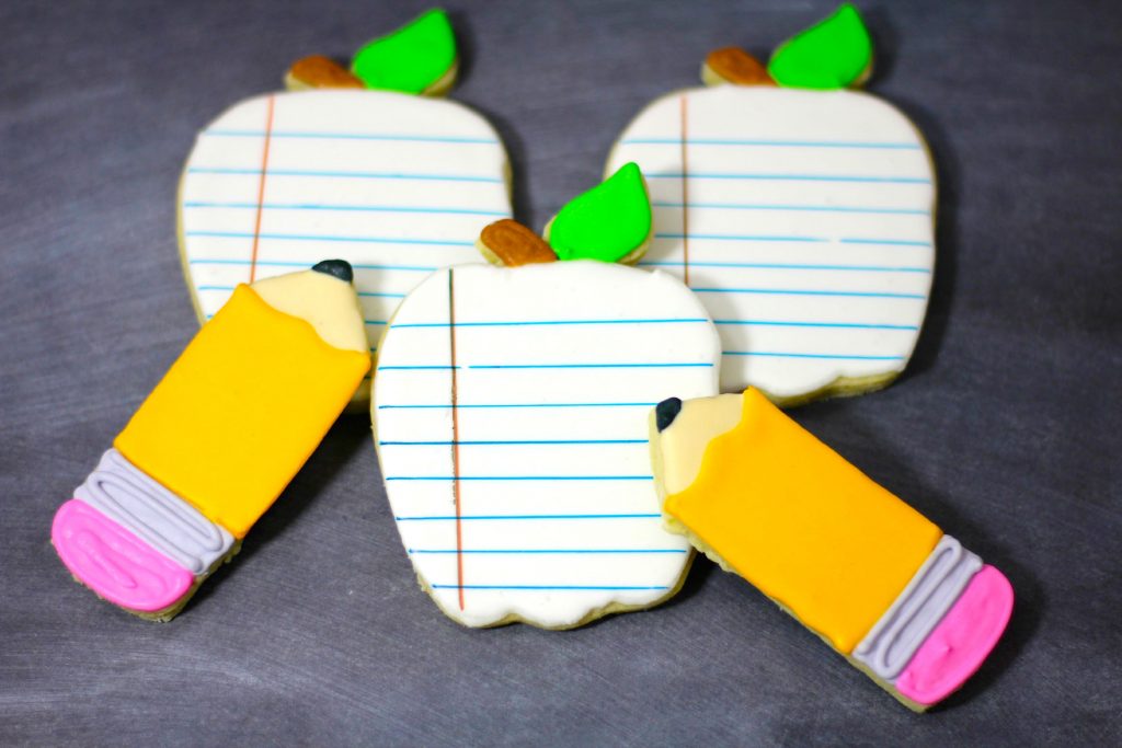 School Notebook Sugar Cookies Recipe