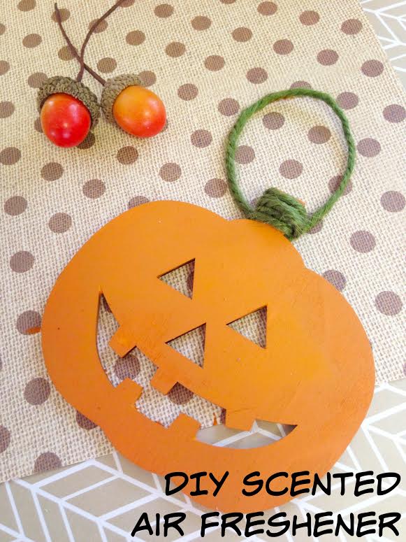 DIY Scented Pumpkin Air Freshener