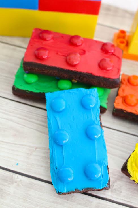 Lego Brownies Kid's Party & Snack Idea