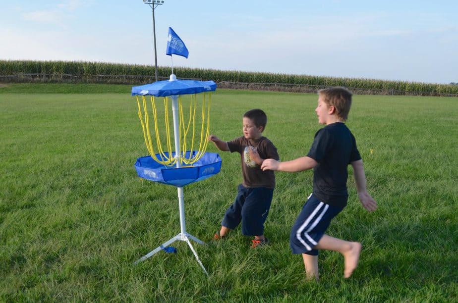 Portable Flying Disc Golf Outdoor Game