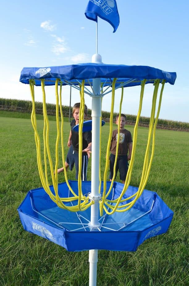 Portable Flying Disc Golf Outdoor Game