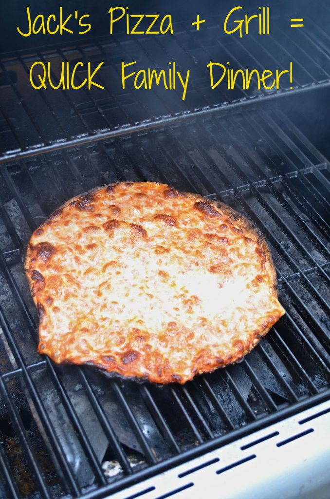 Family FUN Night + Quick Dinner Idea Grilled Pizza