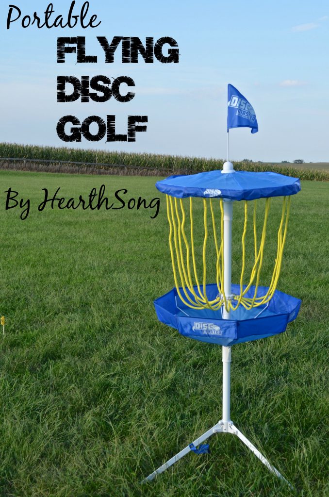 Portable Flying Disc Golf Outdoor Game