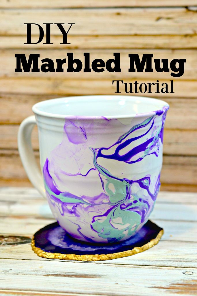 Marbled Nail Polish Mugs {6 Things I Wish I Had Known Before Making Them}