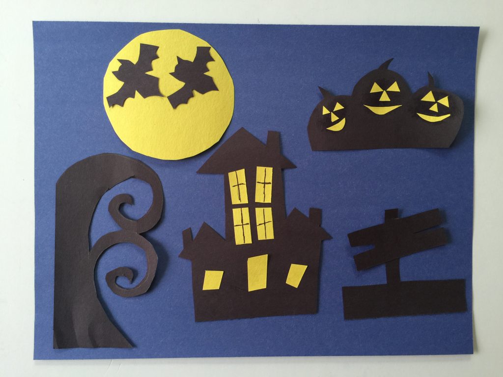 halloween paper craft