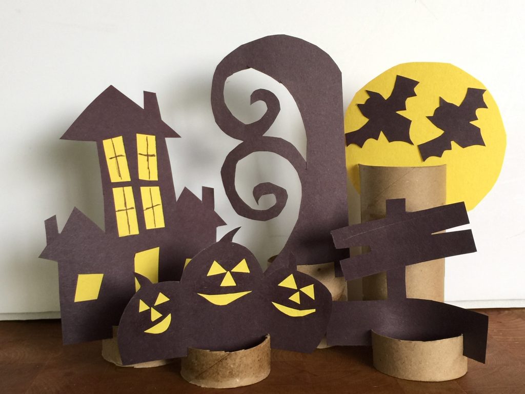 halloween paper craft