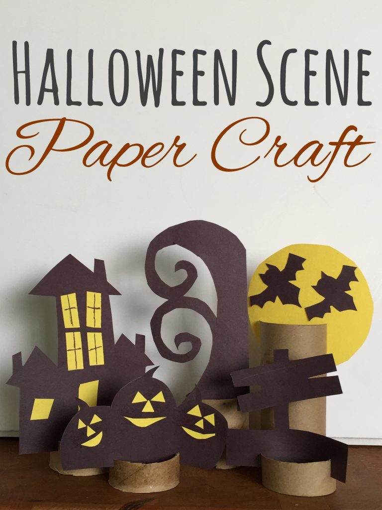 halloween paper craft