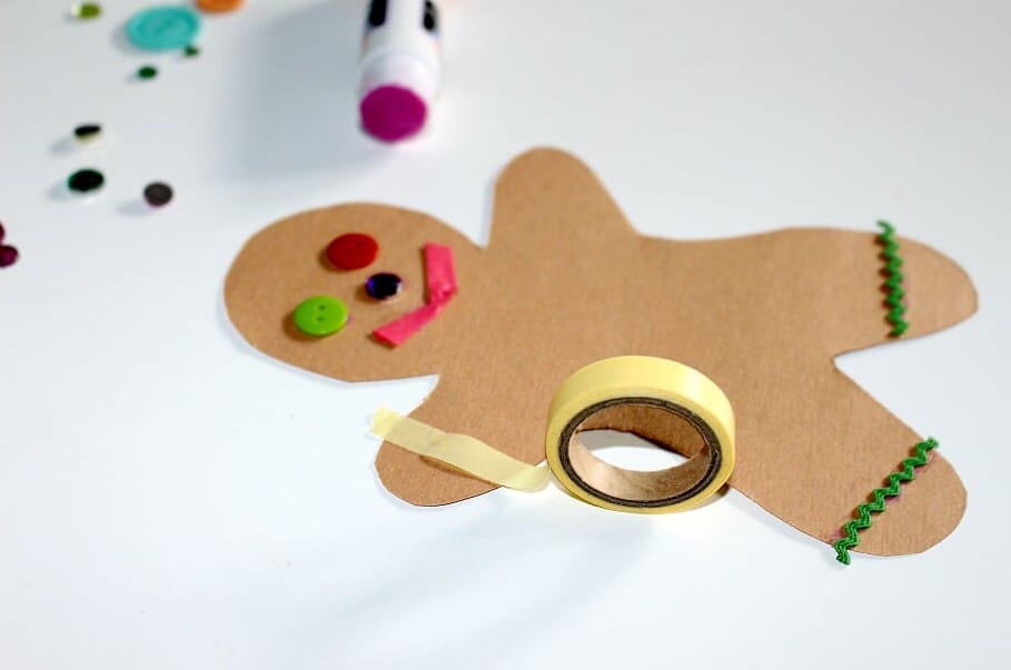 Gingerbread Friends Preschool Craft