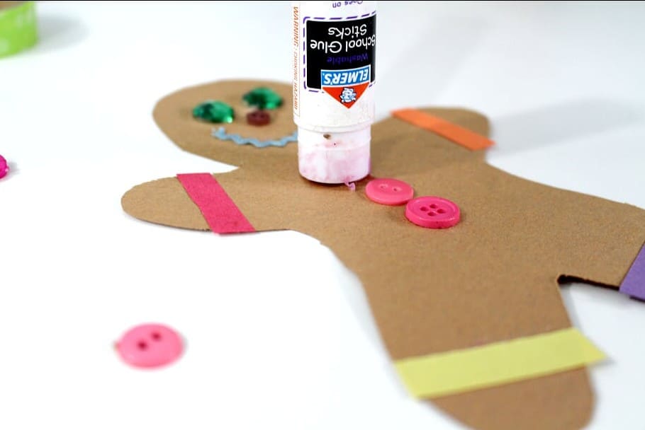 Gingerbread Friends Preschool Craft