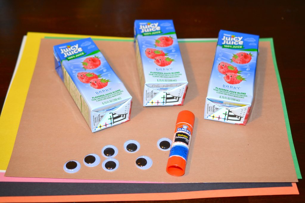 Thanksgiving Turkey Juice Box Idea for Kids