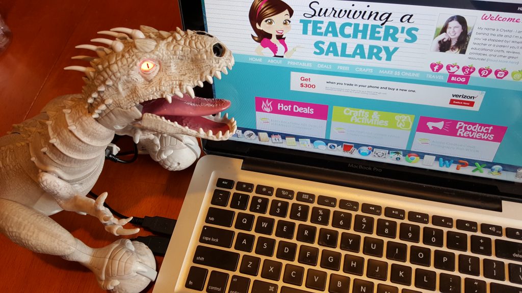 Jurassic Park Zoomer Dino Indominus Rex Holiday STEM Gift Guide Review