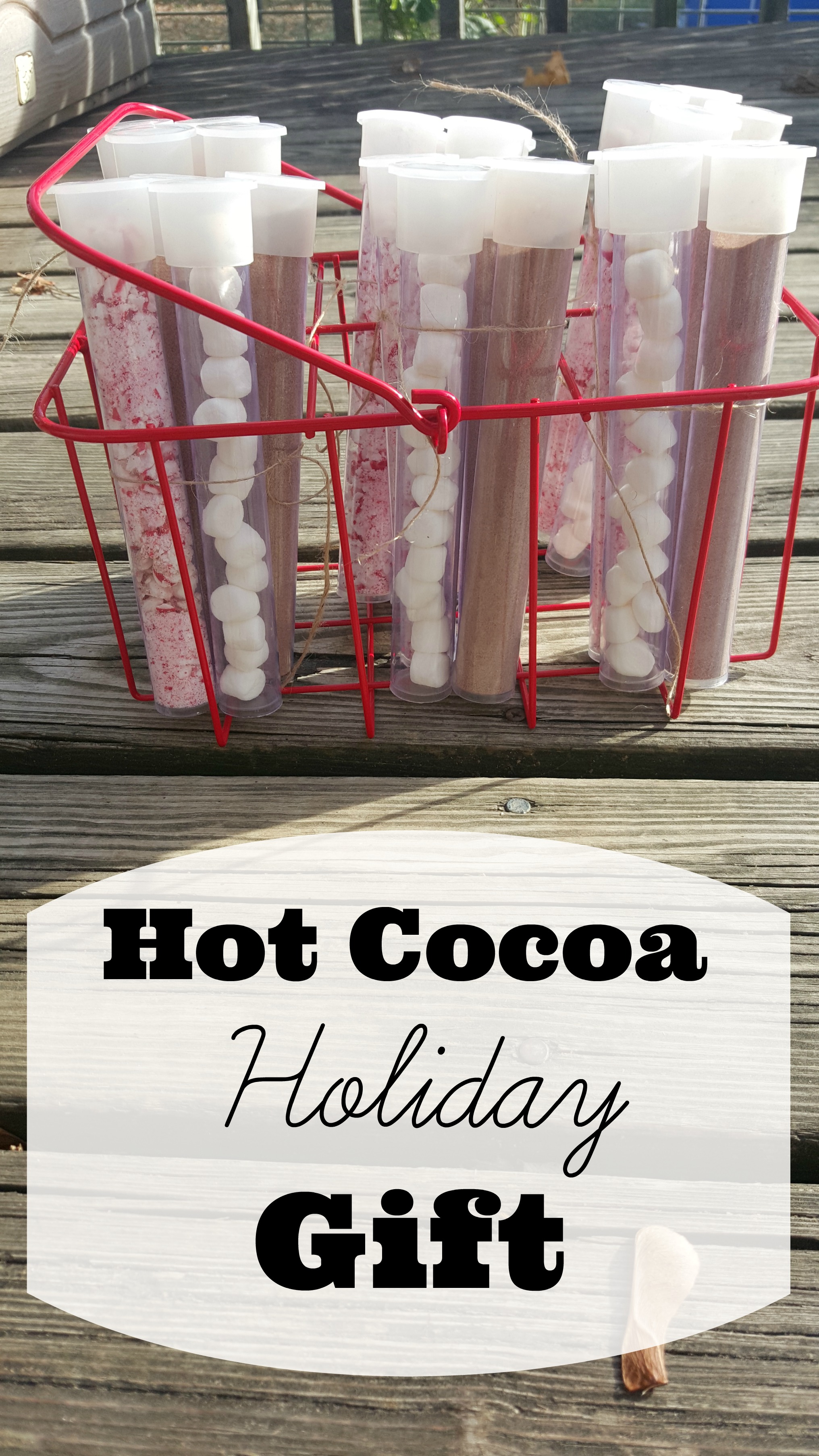 Hot Cocoa Holiday Handmade Gift with Printable Gift Tags