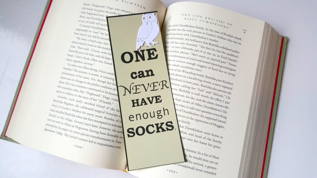 Harry Potter inspired bookmarks