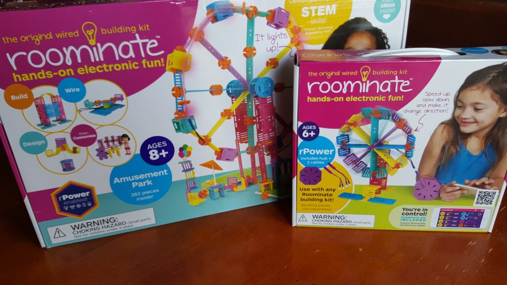 Roominate Amusement Park Building set - Holiday STEM Gift Guide