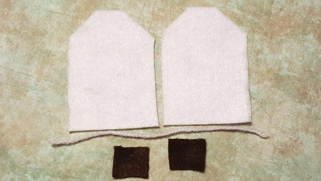 Withered skate heritage NO Sew Felt Tea Bags Kids Play Tutorial