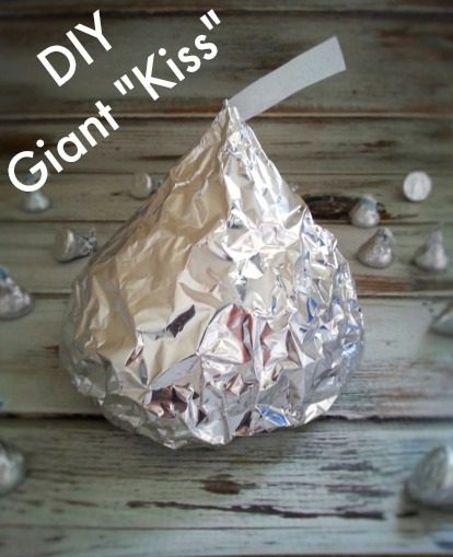 Giant Rice Krispy Hershey Kiss Gift