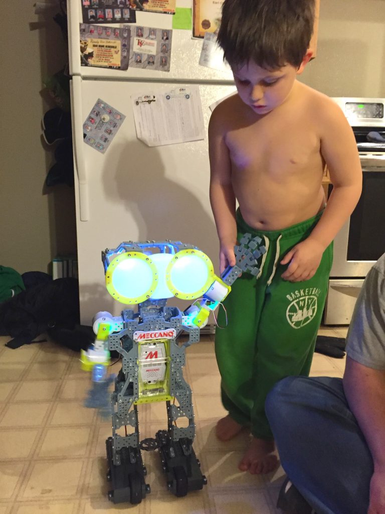 Meccano Meccanoid G15 Robot Review - STEM Gift Guide