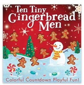 Ten Tiny Gingerbread Men children's book