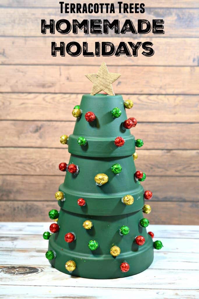Terracotta Christmas Trees Holiday Home Decor