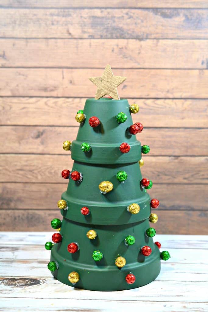 Terracotta Christmas Tree Holiday Home Decor