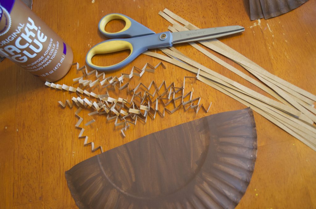 Bird's Nest Spring Paper Plate Craft for Kids