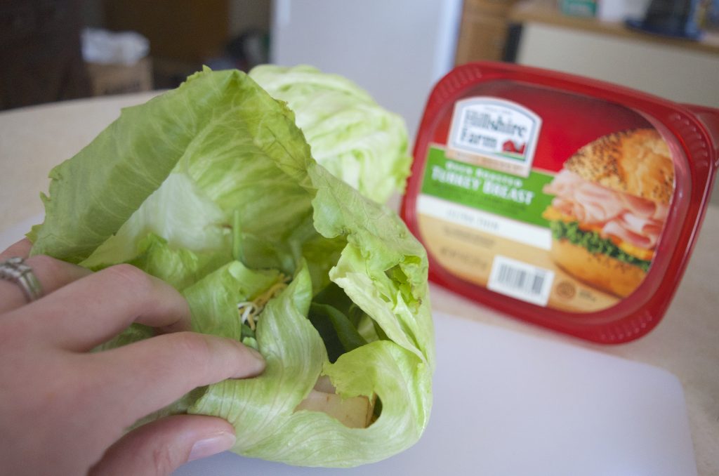 Hillshire Farm® Lunch Meat Grocery Lettuce Wrap Recipe