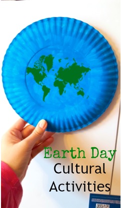 Earth Day Paper Plate & Around the World Cultural Activities