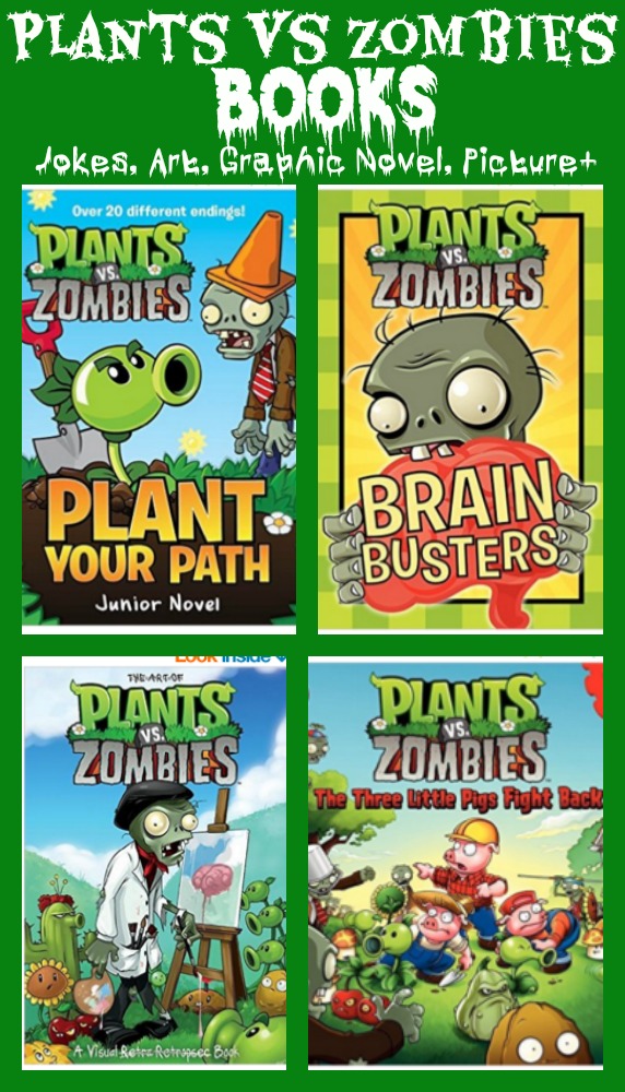 Plants vs Zombies Books for Kids - Graphic Novels, Picture books, joke books, fairy tale books and more