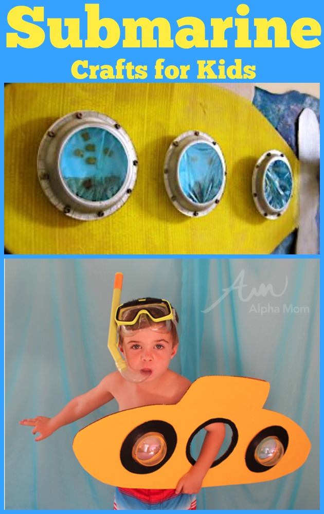 Submarine Crafts for Kids