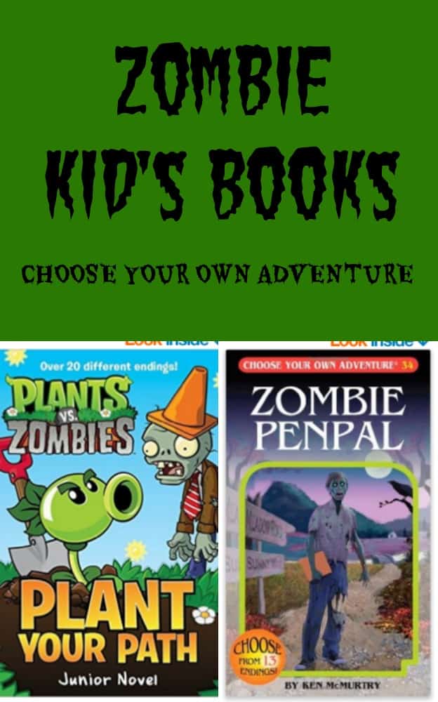 ZOMBIE Books for Kids Choose your Own Adventure