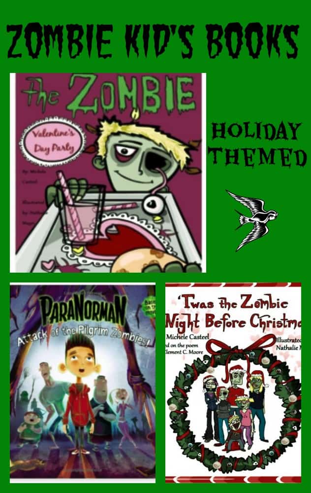 Zombie Books for Kids - Holiday Themed 