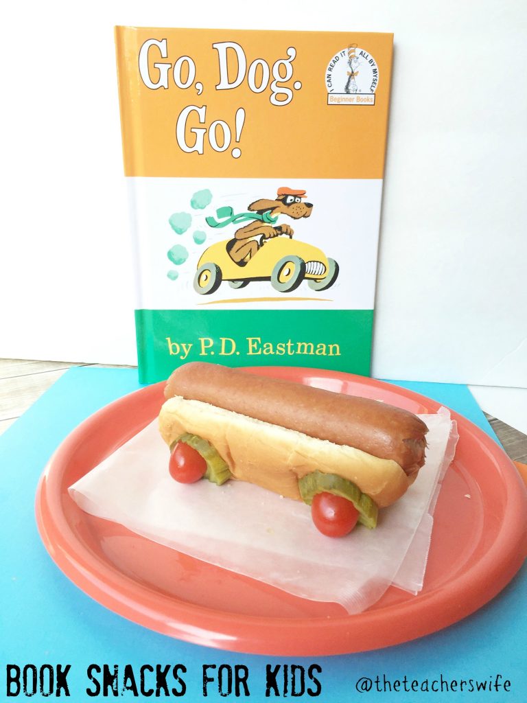 Go Dog Go Children's Book Snacks for Kids