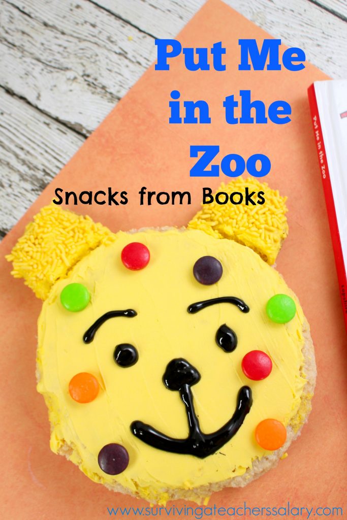 Put Me In The Zoo Book Snacks for Kids