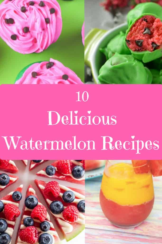 list of watermelon recipes and crafts