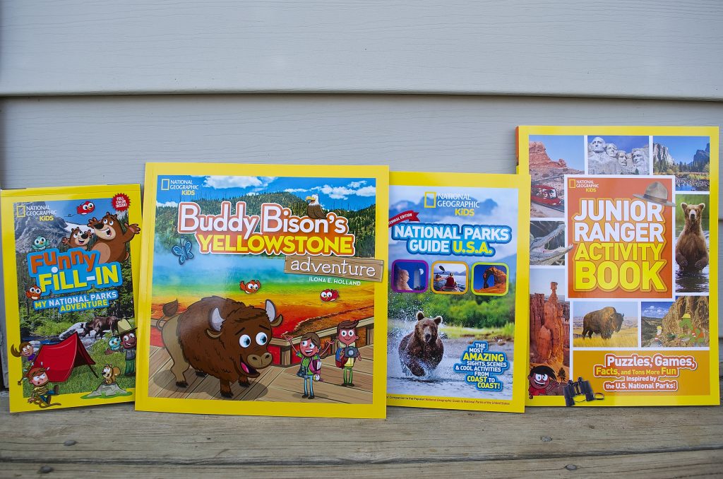 National Geographic Kids National Park Junior Ranger Books